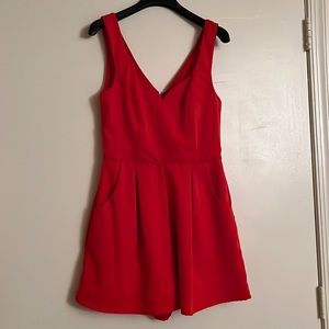 Beautiful red jumpsuit